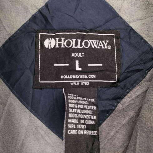 ホロウェイ HOLLOWAY ナンバリング刺繍ジップジャケット メンズ JPN:L