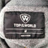 TOP OF THE WORLD フロント刺繍プルオーバーパーカー メンズ JPN:M