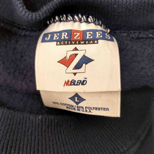 ジャージーズ JERZEES フロント刺繍クルーネックスウェット メンズ JPN:L