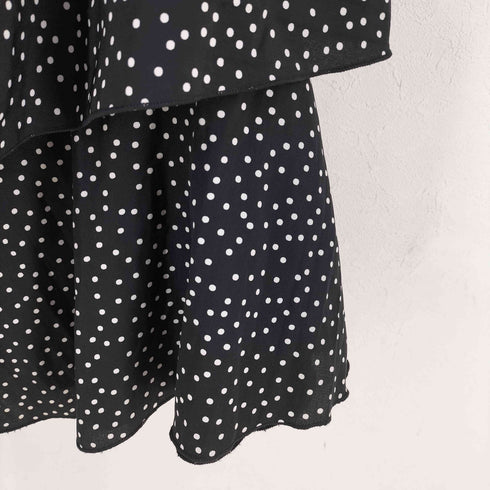 mite dot asymmetry sk ドットアシンメトリースカート レディース