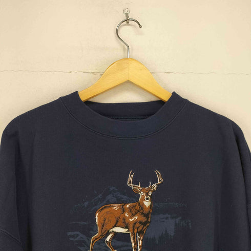 HEADWATER フロント刺繍クルーネックスウェット メンズ JPN:XXL