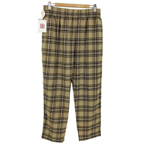 ビームスハート BEAMS HEART チェック ワイド アンクルパンツ メンズ ONE SIZE