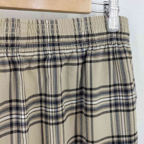 ビームスハート BEAMS HEART チェック ワイド アンクルパンツ メンズ ONE SIZE