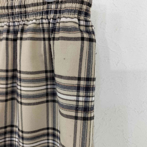 ビームスハート BEAMS HEART チェック ワイド アンクルパンツ メンズ ONE SIZE