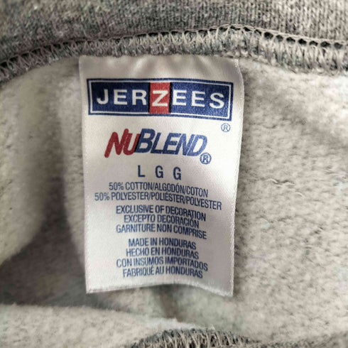 ジャージーズ JERZEES フロントプリントクルーネックスウェット メンズ JPN:L