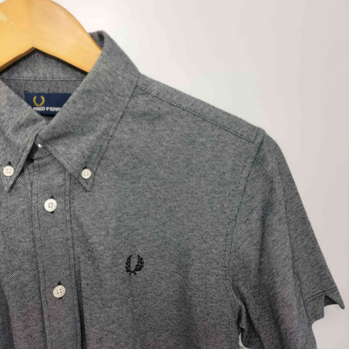 フレッドペリー FRED PERRY 刺繍ロゴ ボタンダウン ポロシャツ メンズ JPN:M