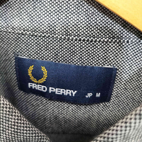 フレッドペリー FRED PERRY 刺繍ロゴ ボタンダウン ポロシャツ メンズ JPN:M
