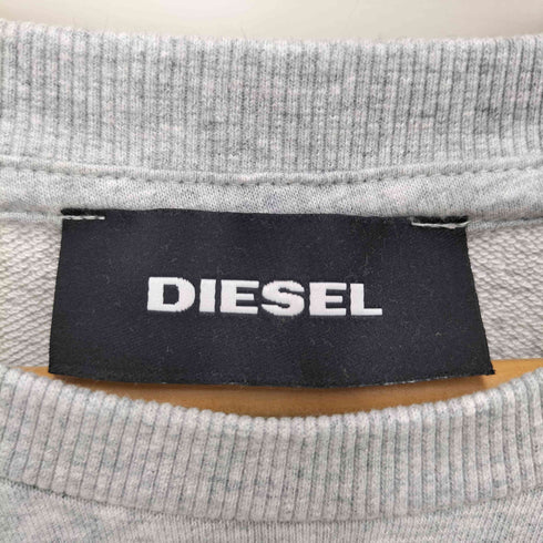 ディーゼル DIESEL S-GIRK-K12 PATCH LOGO SWEATSHIRTS メンズ L