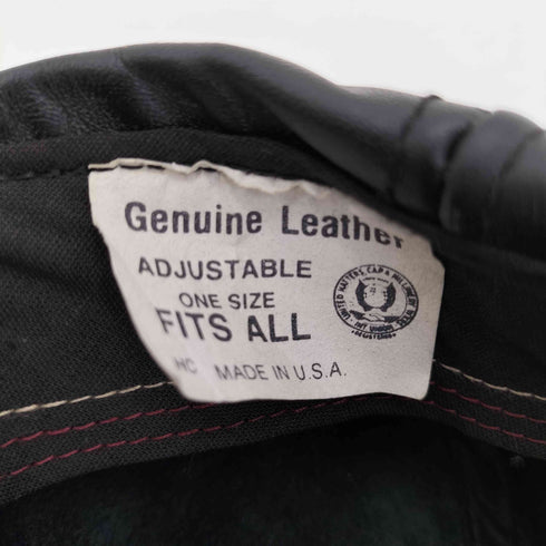 ブローナー BRONER USA製 レザーキャップ メンズ ONE SIZE