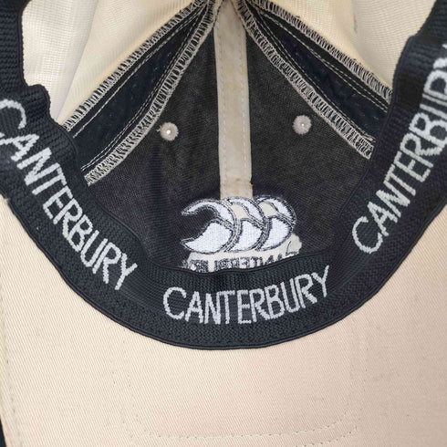 カンタベリーオブニュージーランド CANTERBURY OF NEW ZEALAND 刺繍ロゴ ベースボールキャップ メンズ