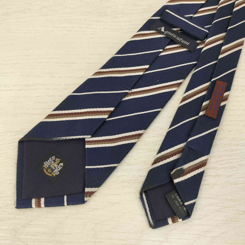 アクアスキュータム AQUASCUTUM イングランド製 トラッド シルクコットンネクタイ メンズ