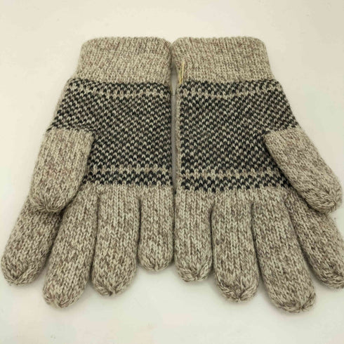エルエルビーン L.L.Bean 雪柄 ニットグローブ メンズ
