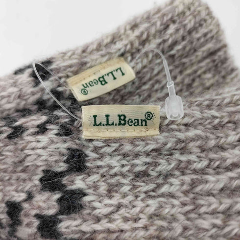 エルエルビーン L.L.Bean 雪柄 ニットグローブ メンズ