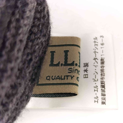 エルエルビーン L.L.Bean 刺繍ロゴ ニット帽 メンズ