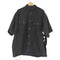 HECT Big W-pocket Draw Cord Seersucker Check S/S Shirt メンズ