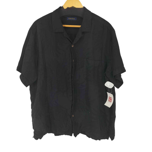 クラブルーム CLUB ROOM リネン混 S/S 開襟シャツ メンズ JPN:XL