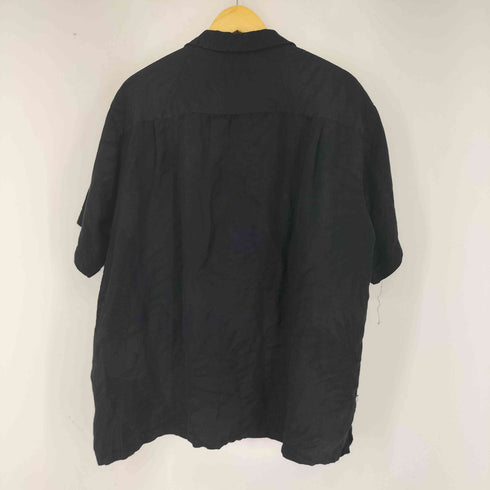 クラブルーム CLUB ROOM リネン混 S/S 開襟シャツ メンズ JPN:XL