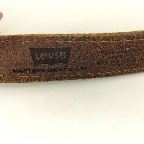 リーバイス Levis ステッチレザーベルト メンズ