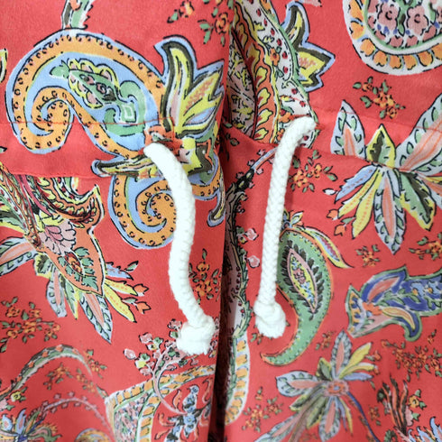 ザラ ZARA ペイズリー柄シャツブラウス レディース import:S