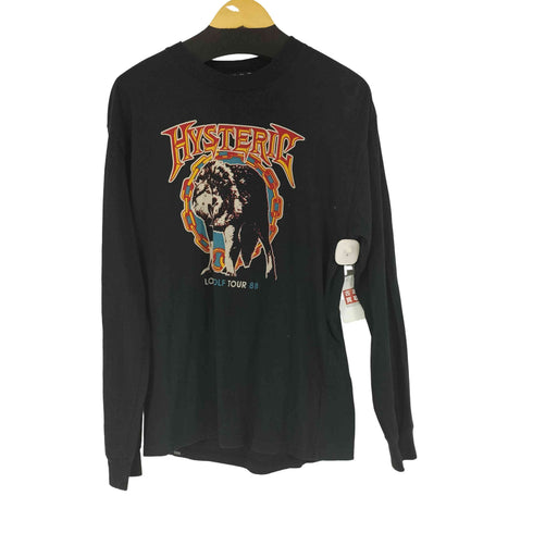 ヒステリックグラマー HYSTERIC GLAMOUR フロントプリント L/S Tシャツ メンズ JPN:M