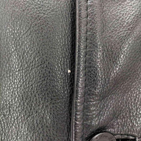 ベンシャーマン Ben Sherman 90-2000s 裏起毛レザーカーコート メンズ L