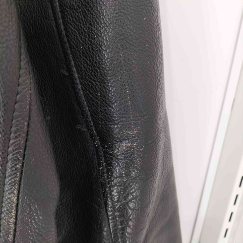 ベンシャーマン Ben Sherman 90-2000s 裏起毛レザーカーコート メンズ L