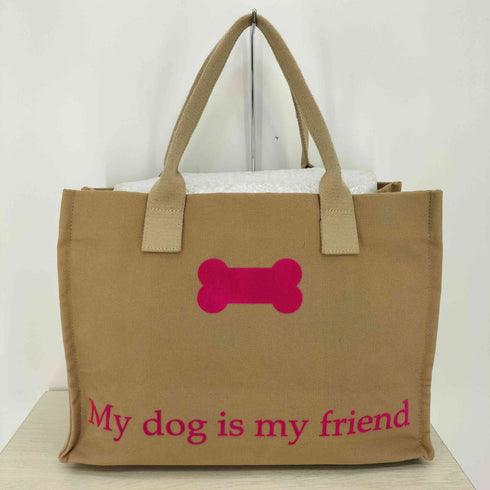 LOUISON フランス製 キャンバストートバッグ 犬 レディース