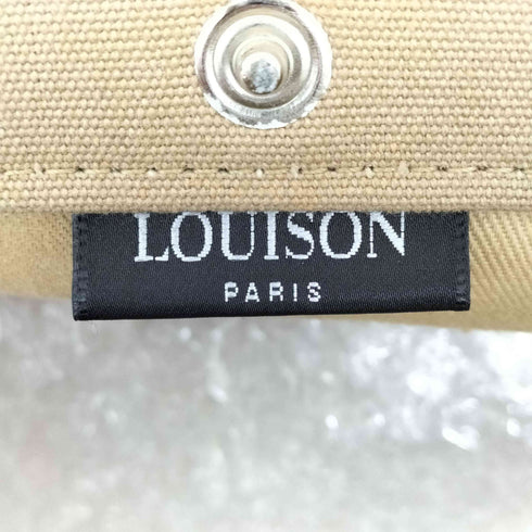 LOUISON フランス製 キャンバストートバッグ 犬 レディース