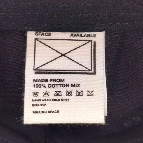 Space Available Ocean Mapping Cap Black メンズ