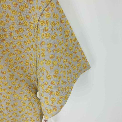 ポールスミス Paul Smith 総柄オーバーサイズS/S ポロシャツ レディース import:XL
