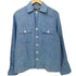 ジュンヤワタナベコムデギャルソンマン JUNYA WATANABE COMME des GARCONS MAN 19ss Ester Lamy Chambray Jacket 総リネン 生地切替 シャンブレージャケット メンズ JPN:XS