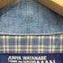 ジュンヤワタナベコムデギャルソンマン JUNYA WATANABE COMME des GARCONS MAN 19ss Ester Lamy Chambray Jacket 総リネン 生地切替 シャンブレージャケット メンズ JPN:XS