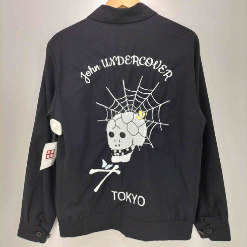 アンダーカバー UNDERCOVER 別注 スカル刺繍 ウール ジップアップブルゾン メンズ JPN:2