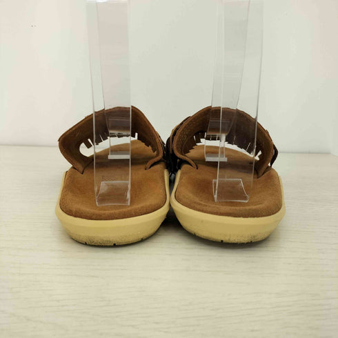 アイランドスリッパ ISLAND SLIPPER 別注 レザーフリンジサンダル レディース 7