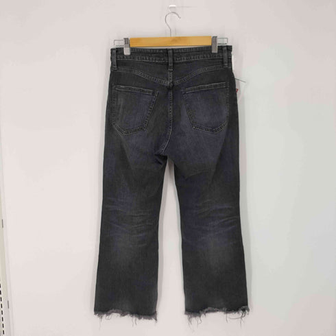 スピックアンドスパン Spick and Span RED CARD 別注 スリムテーパードパンツカットオフデニムパンツ レディース US:24