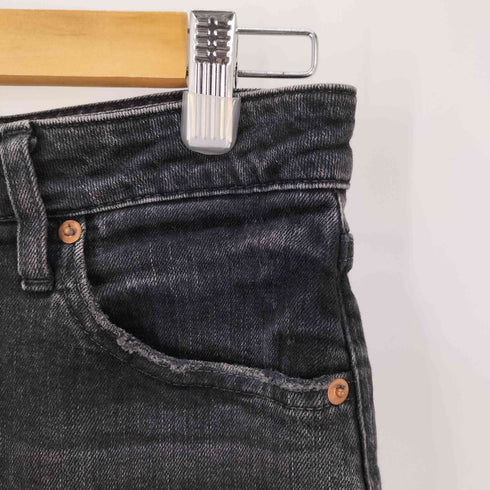 スピックアンドスパン Spick and Span RED CARD 別注 スリムテーパードパンツカットオフデニムパンツ レディース US:24