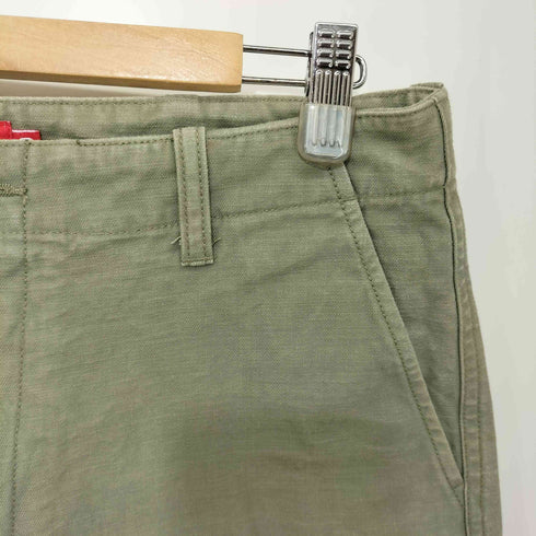 シュプリーム Supreme 11SS B.D.U. FIELD SHORT コットンサテンミリタリーチノショートパンツ メンズ US:30-31