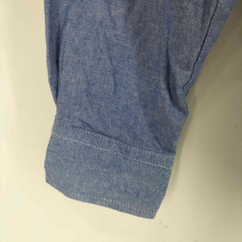 AND SUNS バックプリント L/S シャンブレーシャツ メンズ JPN:L