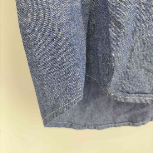 AND SUNS バックプリント L/S シャンブレーシャツ メンズ JPN:L