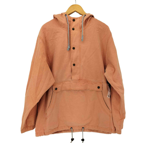 エディーバウアー Eddie Bauer 80S~90S 黒タグ後期 ダック地アノラックパーカ メンズ import:M