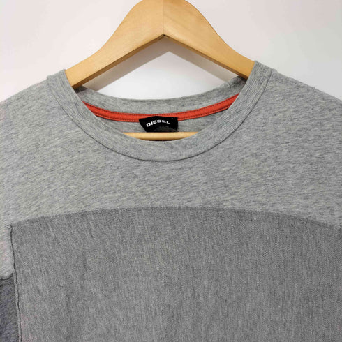 ディーゼル DIESEL パッチワークデザイン 半袖Tシャツ メンズ L