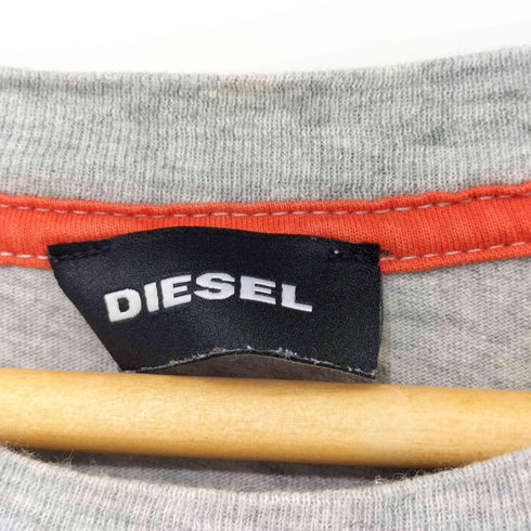 ディーゼル DIESEL パッチワークデザイン 半袖Tシャツ メンズ L