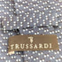 トラサルディ TRUSSARDI 水玉 シルクネクタイ メンズ