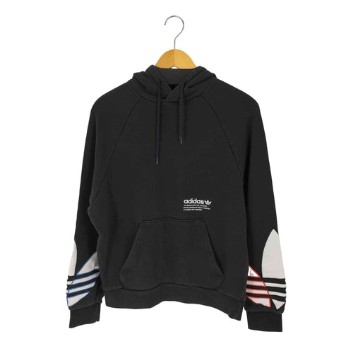 アディダスオリジナルス adidas Originals Adicolor Tricolor Trefoil hoodeie アディカラー トリコロールトレフォイルフーディー クロップド メンズ JPN:M