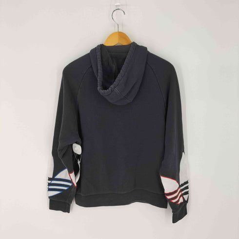 アディダスオリジナルス adidas Originals Adicolor Tricolor Trefoil hoodeie アディカラー トリコロールトレフォイルフーディー クロップド メンズ JPN:M