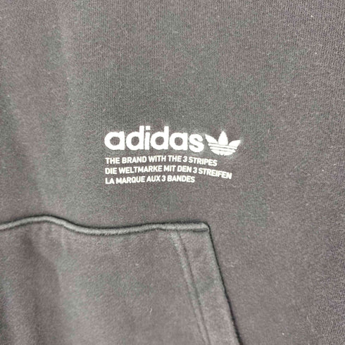 アディダスオリジナルス adidas Originals Adicolor Tricolor Trefoil hoodeie アディカラー トリコロールトレフォイルフーディー クロップド メンズ JPN:M