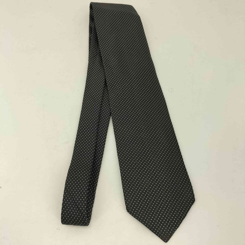 ジョルジオアルマーニ Giorgio Armani イタリア製 ドットシルクネクタイ メンズ
