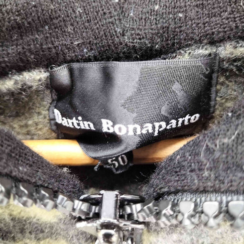 ダルタンボナパル Dartin Bonaparto フルジップニットパーカー スパンコール スワロフスキー 迷彩 カモフラ メンズ JPN:50