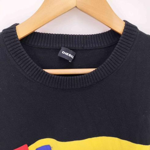 ディーゼル DIESEL マルチボーダーニット メンズ L