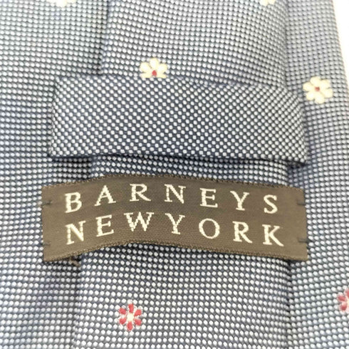 バーニーズニューヨーク BARNEYS NEWYORK フラワー柄 シルクネクタイ メンズ